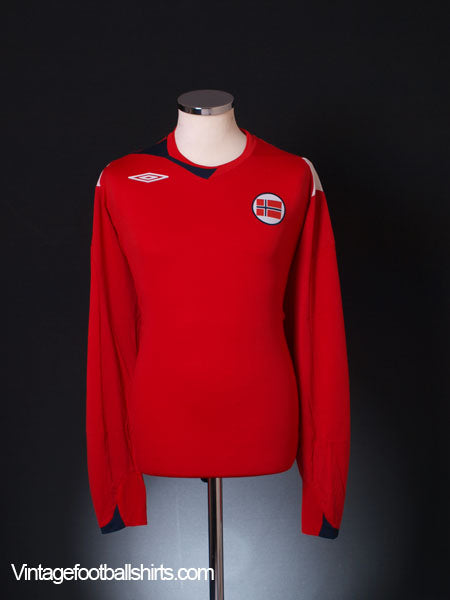 2006-08 Norway Home Shirt *BNIB* L/S Womens 12 Football Shirt