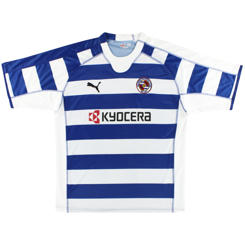 2006-08 Reading Puma Home Shirt L Football Shirt