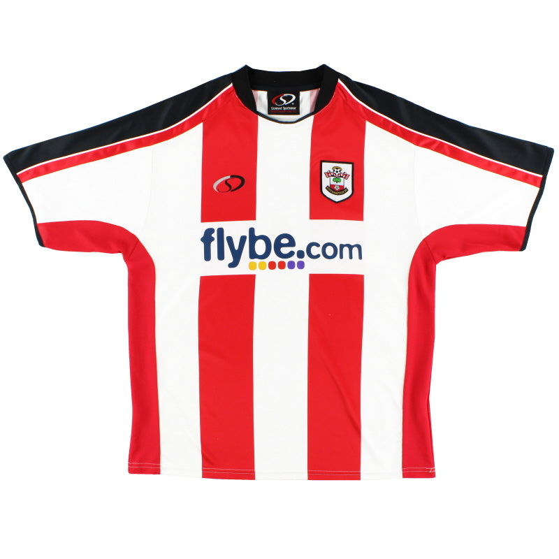 2006-08 Southampton Home Shirt L Football Shirt