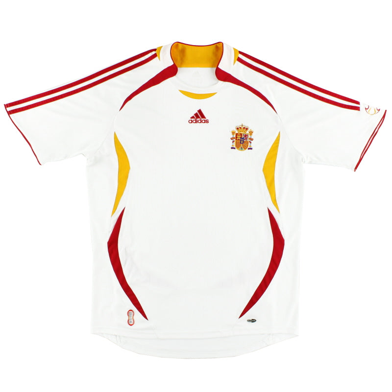 2006-08 Spain Away Shirt L Football Shirt