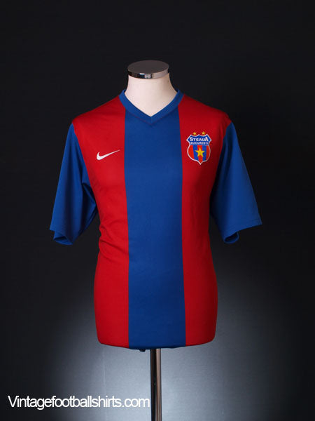 2006-08 Steaua Bucuresti Home Shirt L Football Shirt