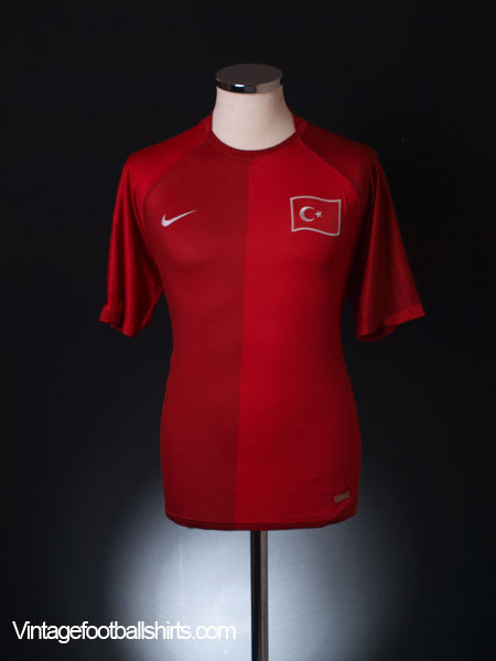2006-08 Turkey Home Shirt M Football Shirt