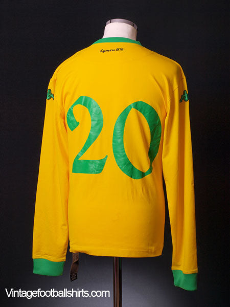 2006-08 Wales Away Shirt #20 *BNWT* L/S XXL Football Shirt