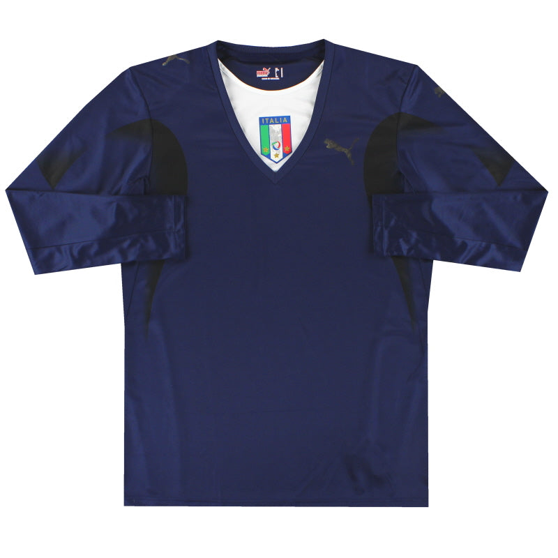 2006 Italy Puma Goalkeeper Shirt M Football Shirt
