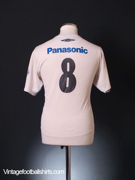 2006 Santos Home Shirt #8 M Football Shirt