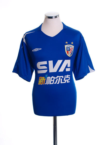 2006 Shanghai Shenhua Home Shirt L Football Shirt