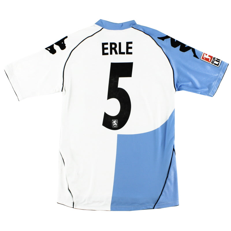 2007-08 1860 Munich Home Shirt Erle #5 M Football Shirt