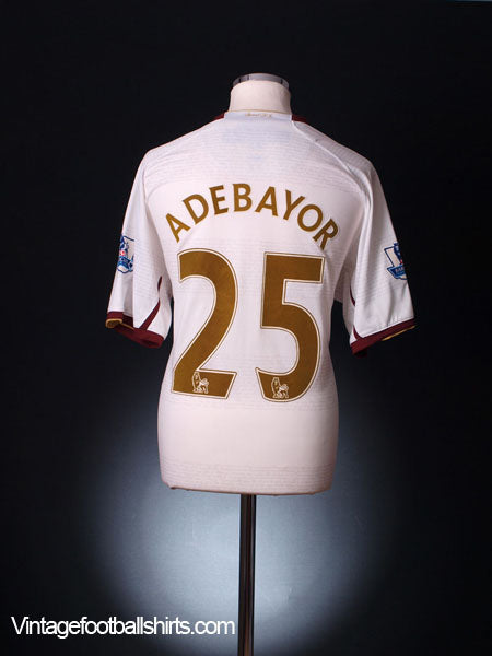 2007-08 Arsenal Away Shirt Adebayor #25 M Football Shirt