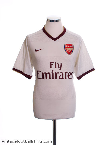 2007-08 Arsenal Away Shirt M Football Shirt