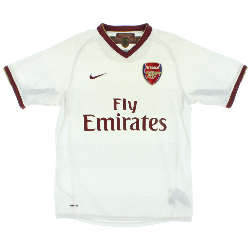 2007-08 Arsenal Away Shirt S Football Shirt