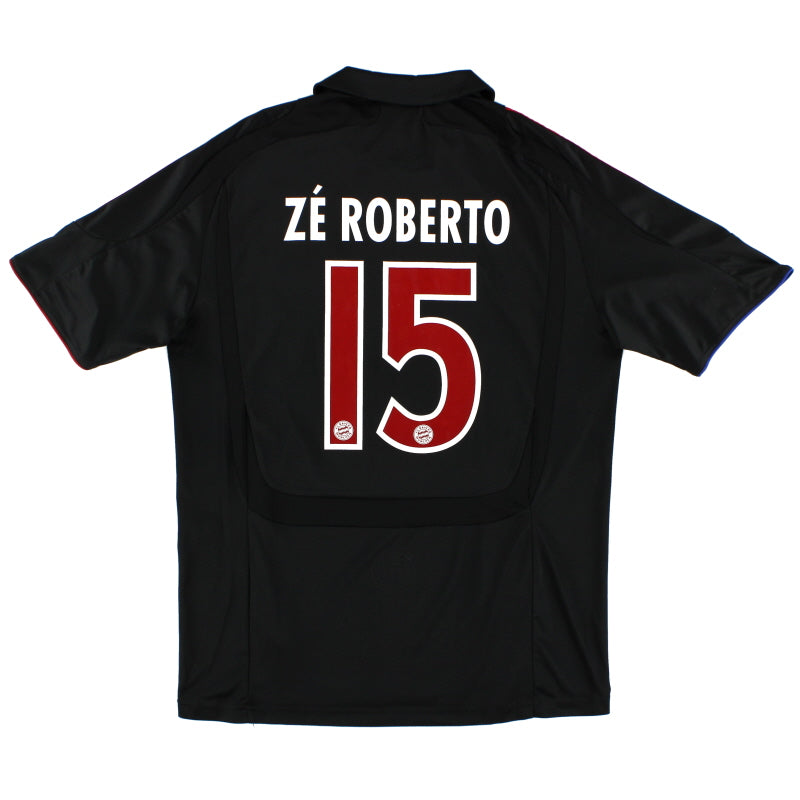 2007-08 Bayern Munich European Shirt Ze Roberto #15 S Football Shirt
