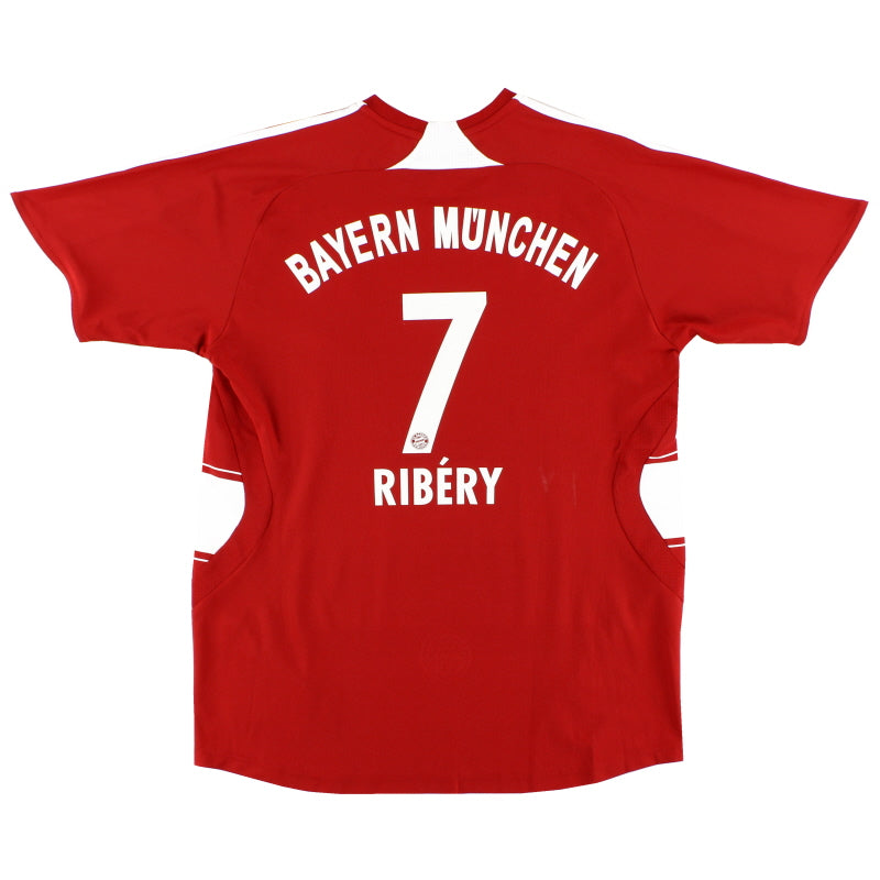 2007-08 Bayern Munich Home Shirt Ribery #7 S Football Shirt