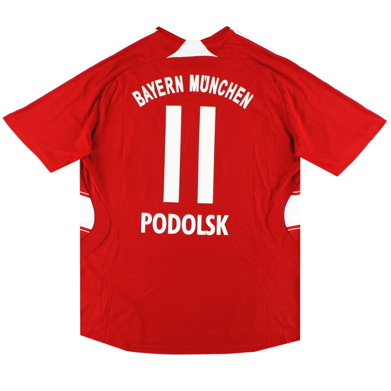 2007-08 Bayern Munich Home Shirt Podolski #11 XXL Football Shirt
