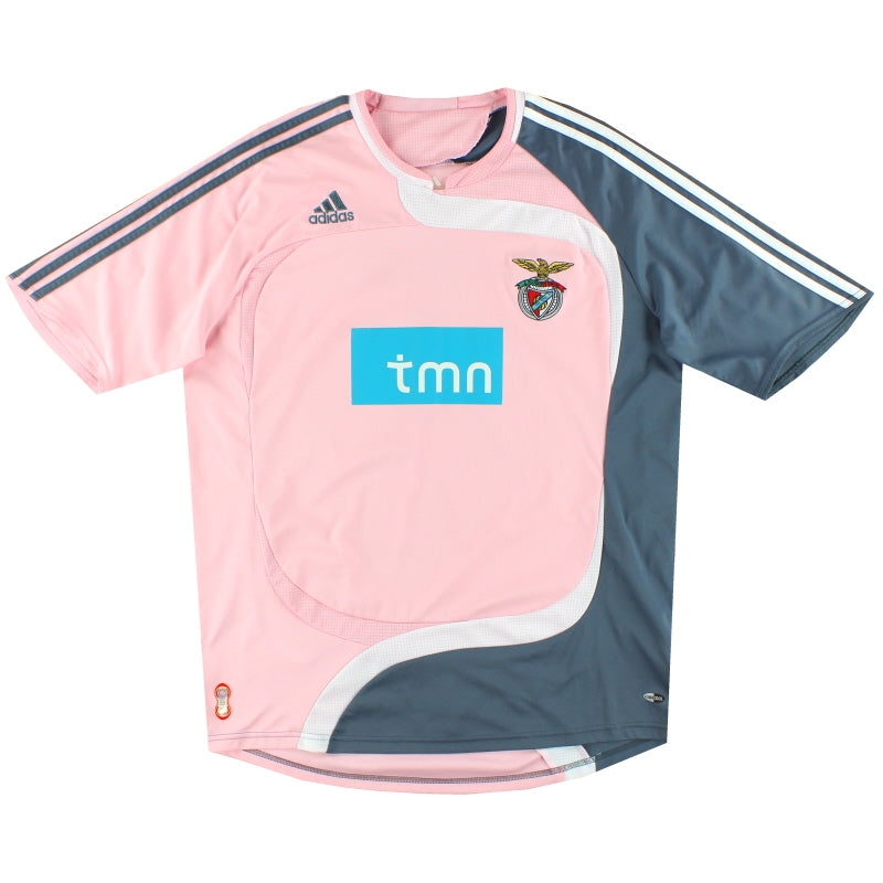 2007-08 Benfica adidas Away Shirt L Football Shirt