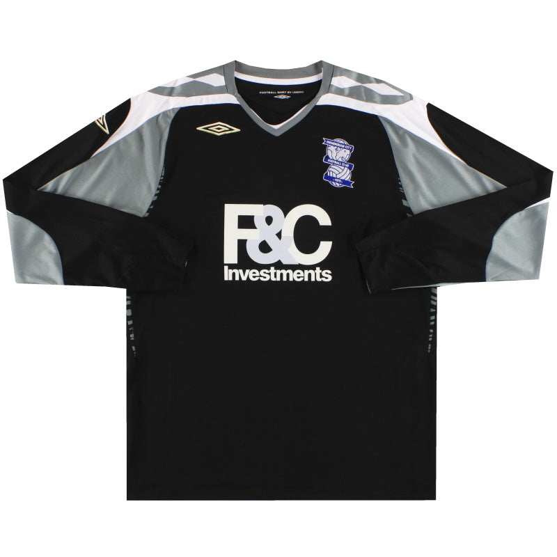 2007-08 Birmingham Umbro Goalkeeper Shirt *Mint* L Football Shirt
