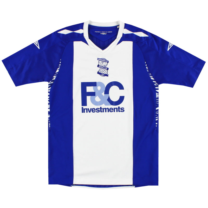 2007-08 Birmingham Umbro Home Shirt S Football Shirt
