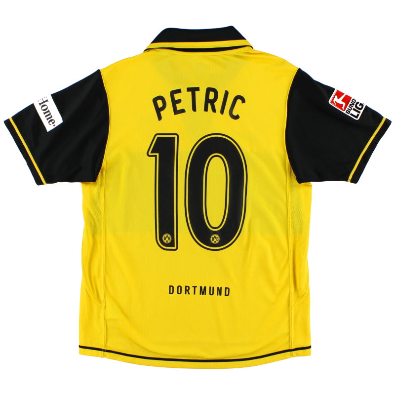 2007-08 Borussia Dortmund Home Shirt Petric #10 M Football Shirt
