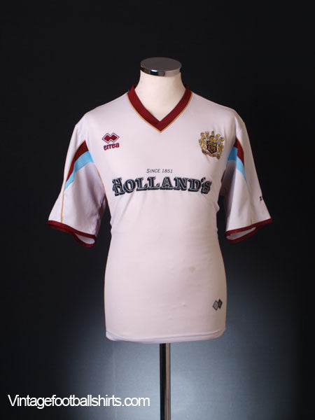 2007-08 Burnley '125 Years' Away Shirt L Football Shirt