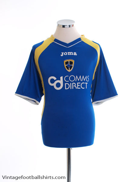 2007-08 Cardiff City Home Shirt L Football Shirt