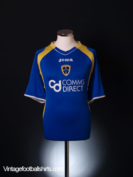 2007-08 Cardiff City Home Shirt L Football Shirt