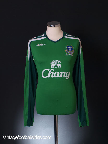 2007-08 Everton Goalkeeper Shirt XL Football Shirt