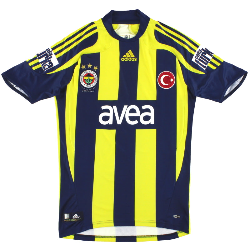 2007-08 Fenerbahce adidas Centenary Home Shirt XXL Football Shirt