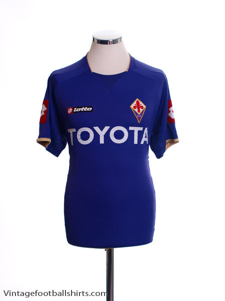 2007-08 Fiorentina Home Shirt M Football Shirt