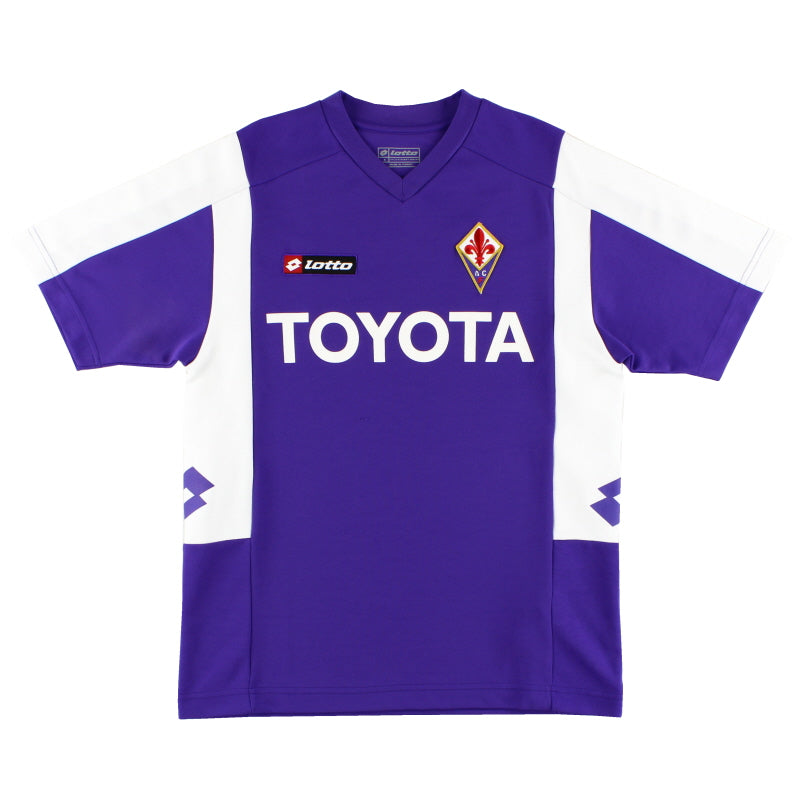 2007-08 Fiorentina Lotto Training Shirt S Training Shirt