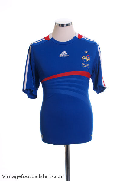 2007-08 France Home Shirt M Football Shirt