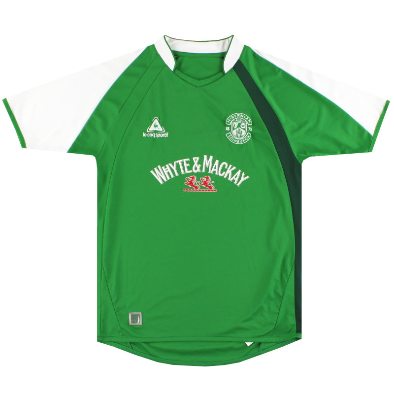 2007-08 Hibernian Le Coq Sportif Home Shirt S Football Shirt