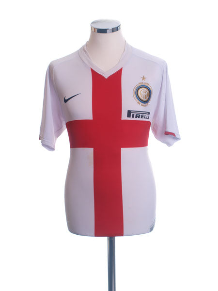 2007-08 Inter Milan Centenary Away Shirt M Football Shirt