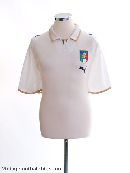 2007-08 Italy Away Shirt L Football Shirt