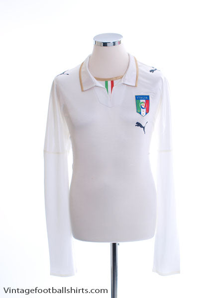 2007-08 Italy Player Issue Away Shirt L/S XL Football Shirt