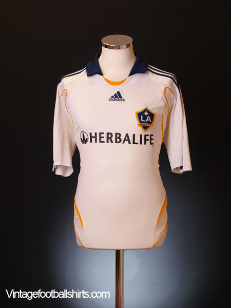 2007-08 LA Galaxy Home Shirt M Football Shirt