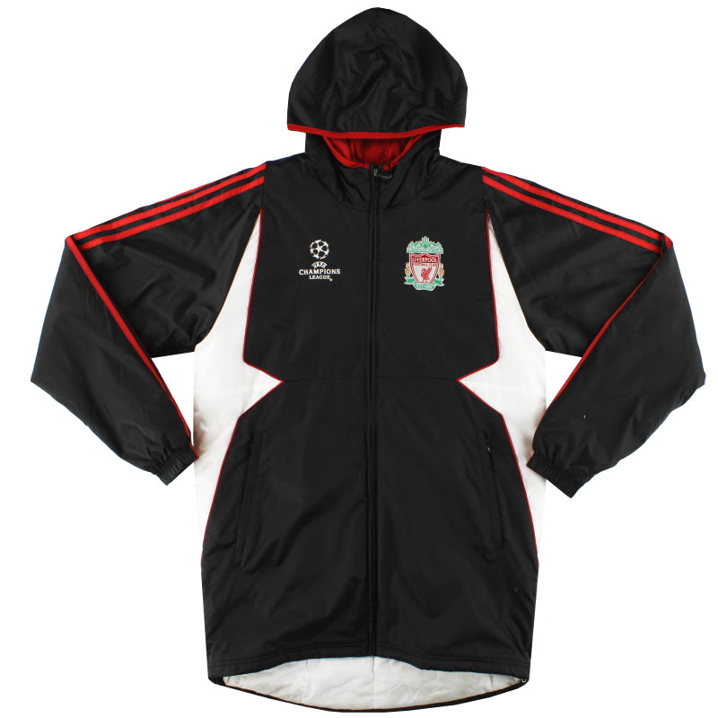 2007-08 Liverpool adidas Champions League Padded Rain Coat L Jacket