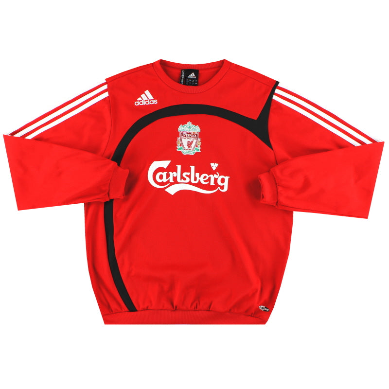 2007-08 Liverpool adidas Climawarm Sweatshirt M Sweatshirt