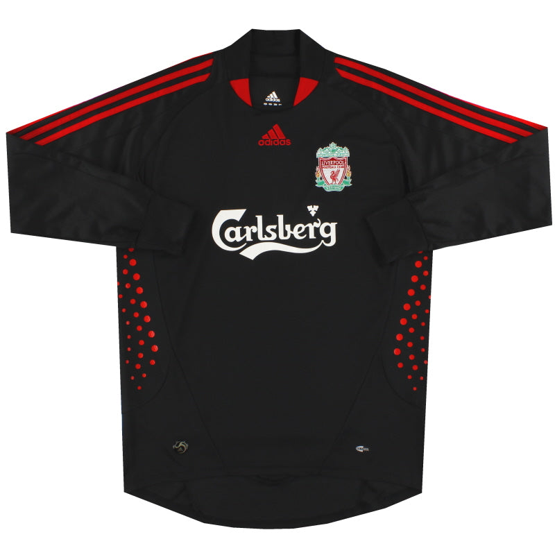 2007-08 Liverpool adidas Goalkeeper Shirt M Football Shirt