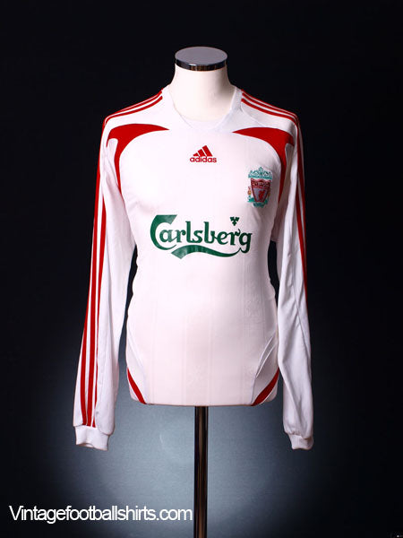 2007-08 Liverpool Away Shirt *BNWT* L/S XXL Football Shirt