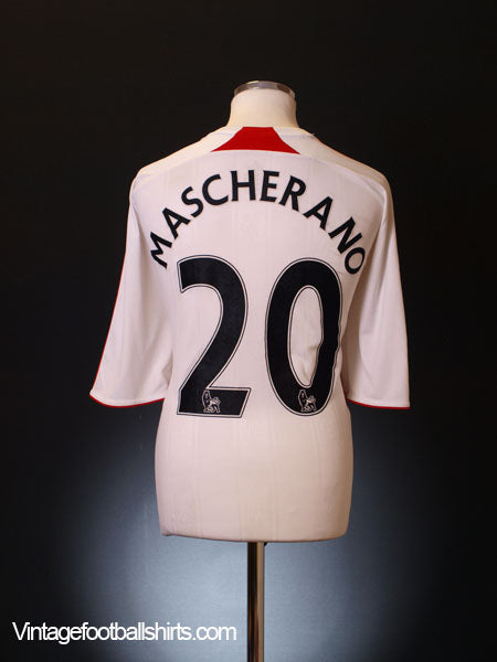 2007-08 Liverpool Away Shirt Mascherano #20 XXL Football Shirt