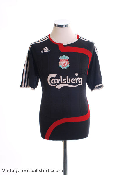2007-08 Liverpool Third Shirt L Football Shirt