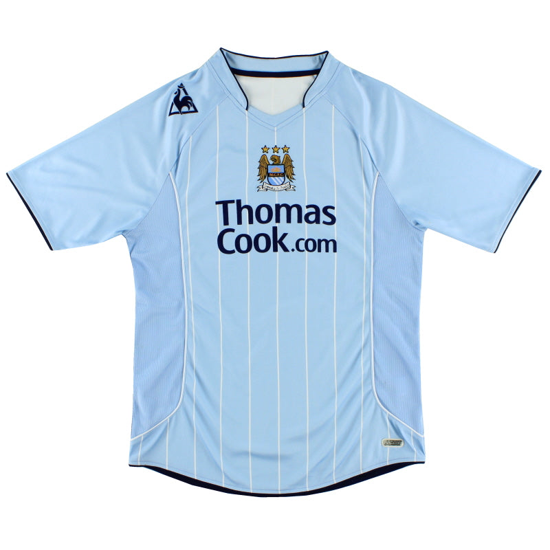 2007-08 Manchester City Home Shirt M Football Shirt