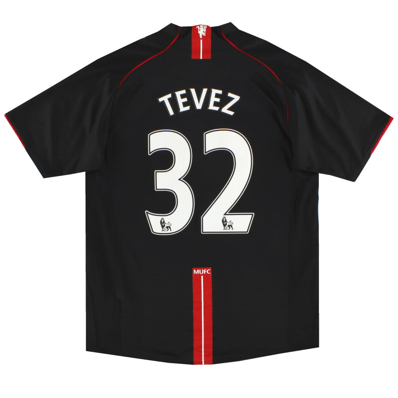 2007-08 Manchester United Nike Away Shirt Tevez #32 M Football Shirt
