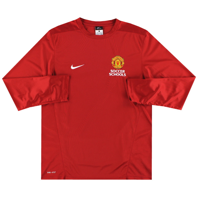 2007-08 Manchester United Nike 'Soccer School' Training Top M Football Shirt