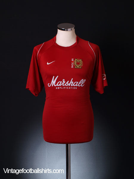 2007-08 MK Dons Away Shirt M Football Shirt