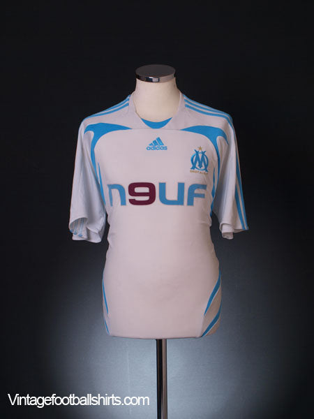 2007-08 Olympique Marseille Home Shirt L Football Shirt