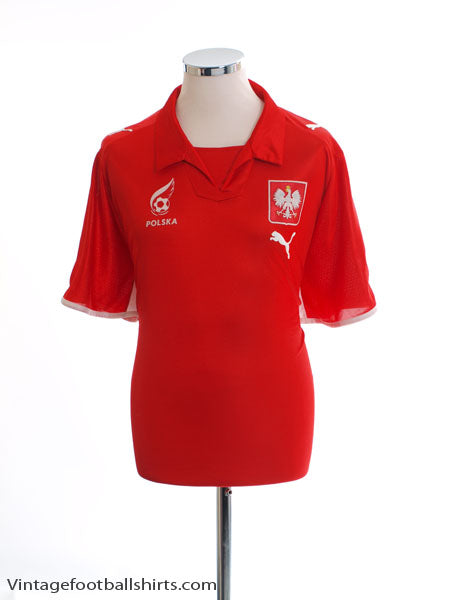 2007-08 Poland Away Shirt XL Football Shirt