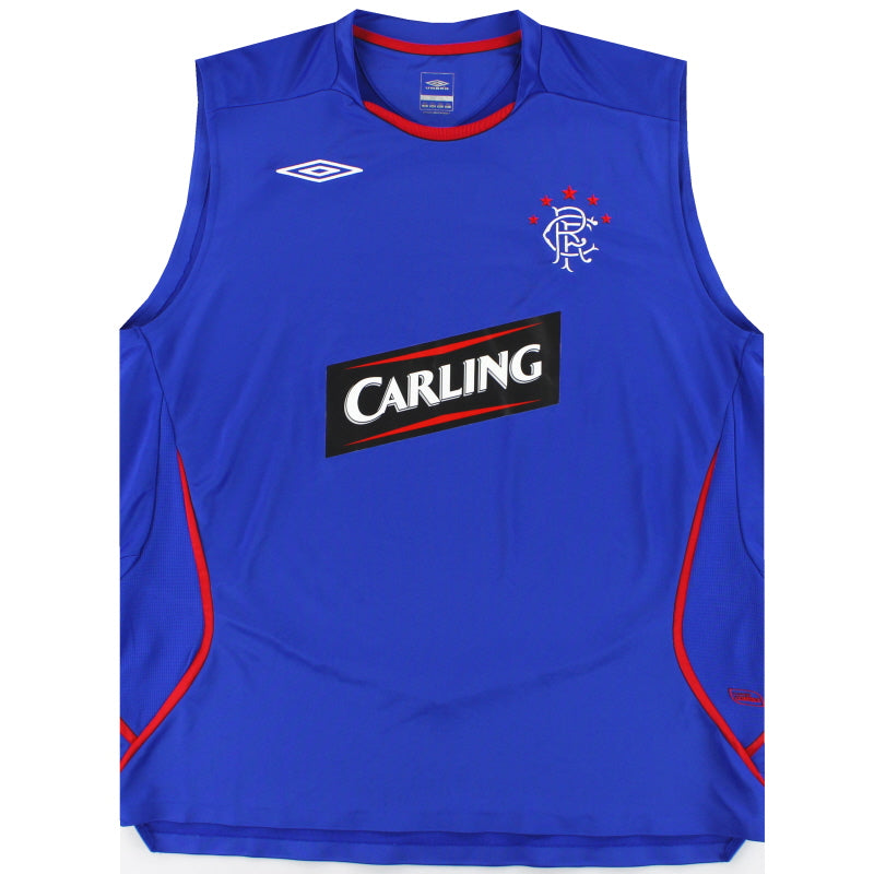 2007-08 Rangers Umbro Training Vest XXL Vest