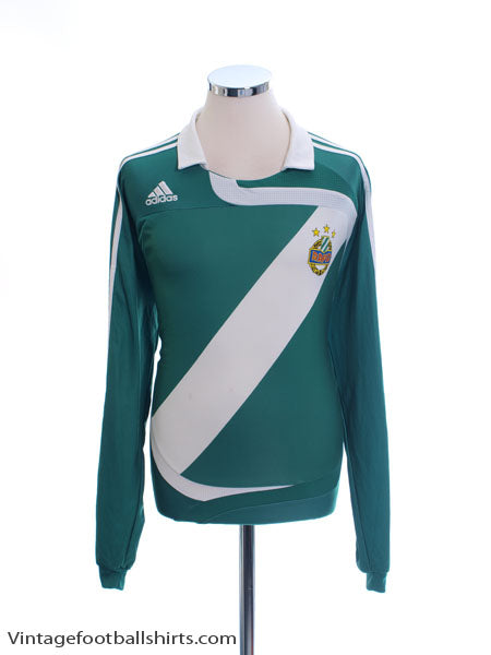 2007-08 Rapid Vienna Home Shirt L/S L Football Shirt