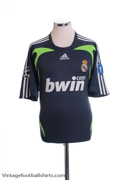 2007-08 Real Madrid Champions League Third Shirt *BNWT* L Football Shirt