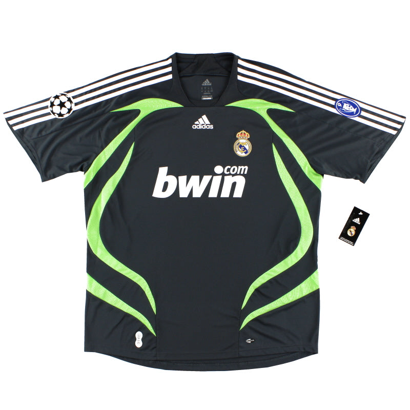 2007-08 Real Madrid adidas Champions League Third Shirt *w/tags* XL Football Shirt